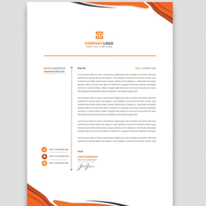 Letter Head Single Color