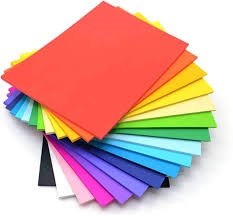 Colored papers