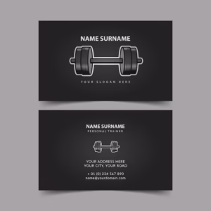 Fitness Visiting Card